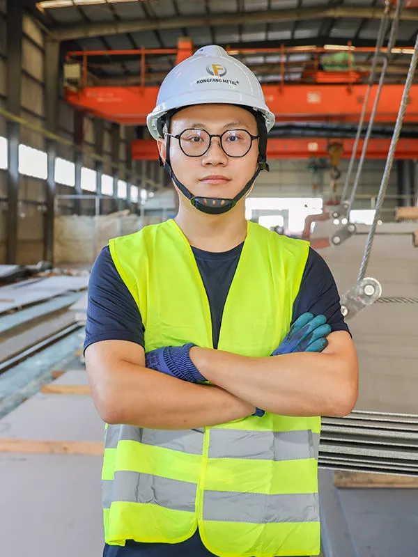 Official portrait of Ji Dejin of Kongfang Metal Group